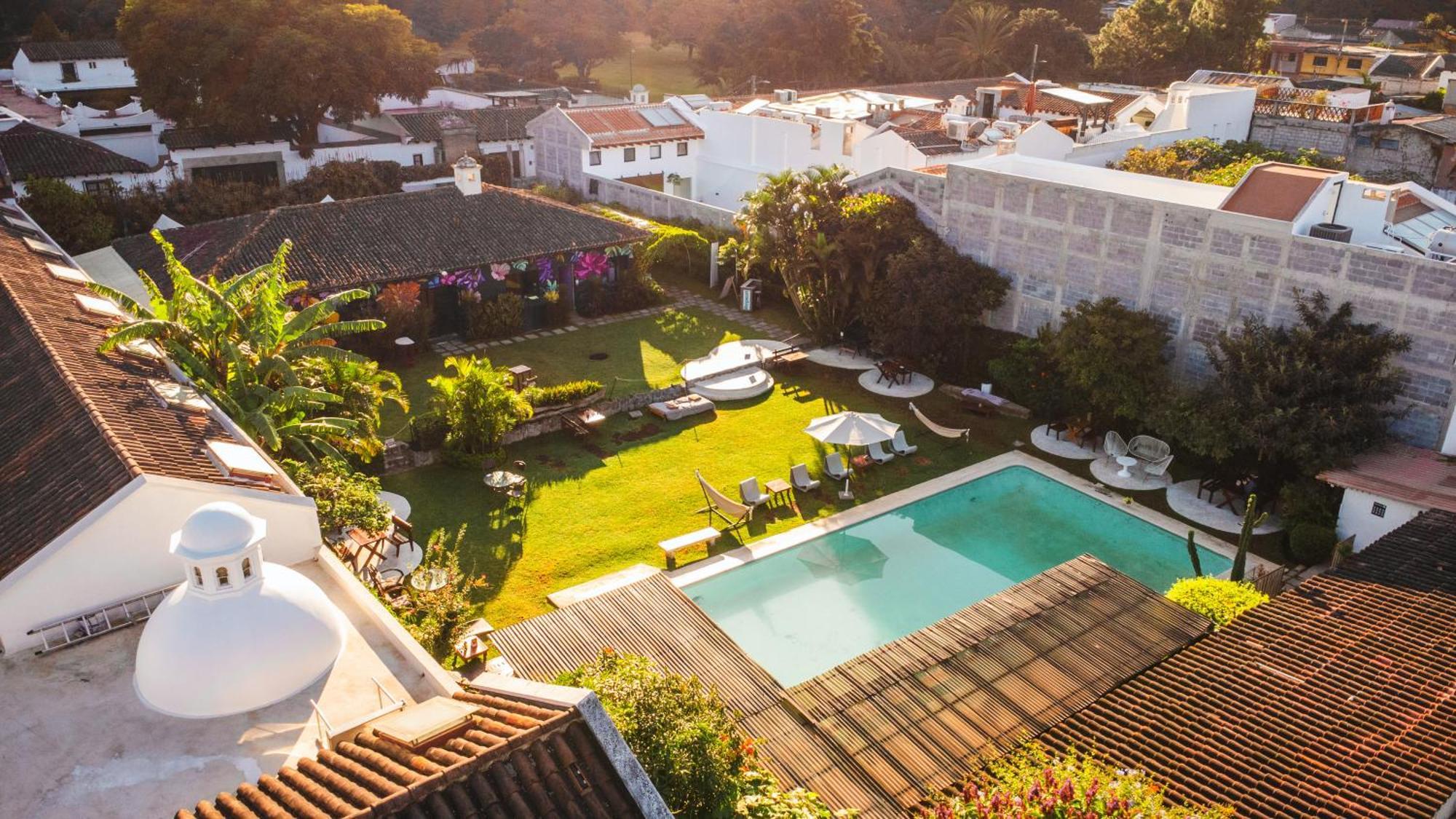 Yes Please! Hostel Antigua Luaran gambar